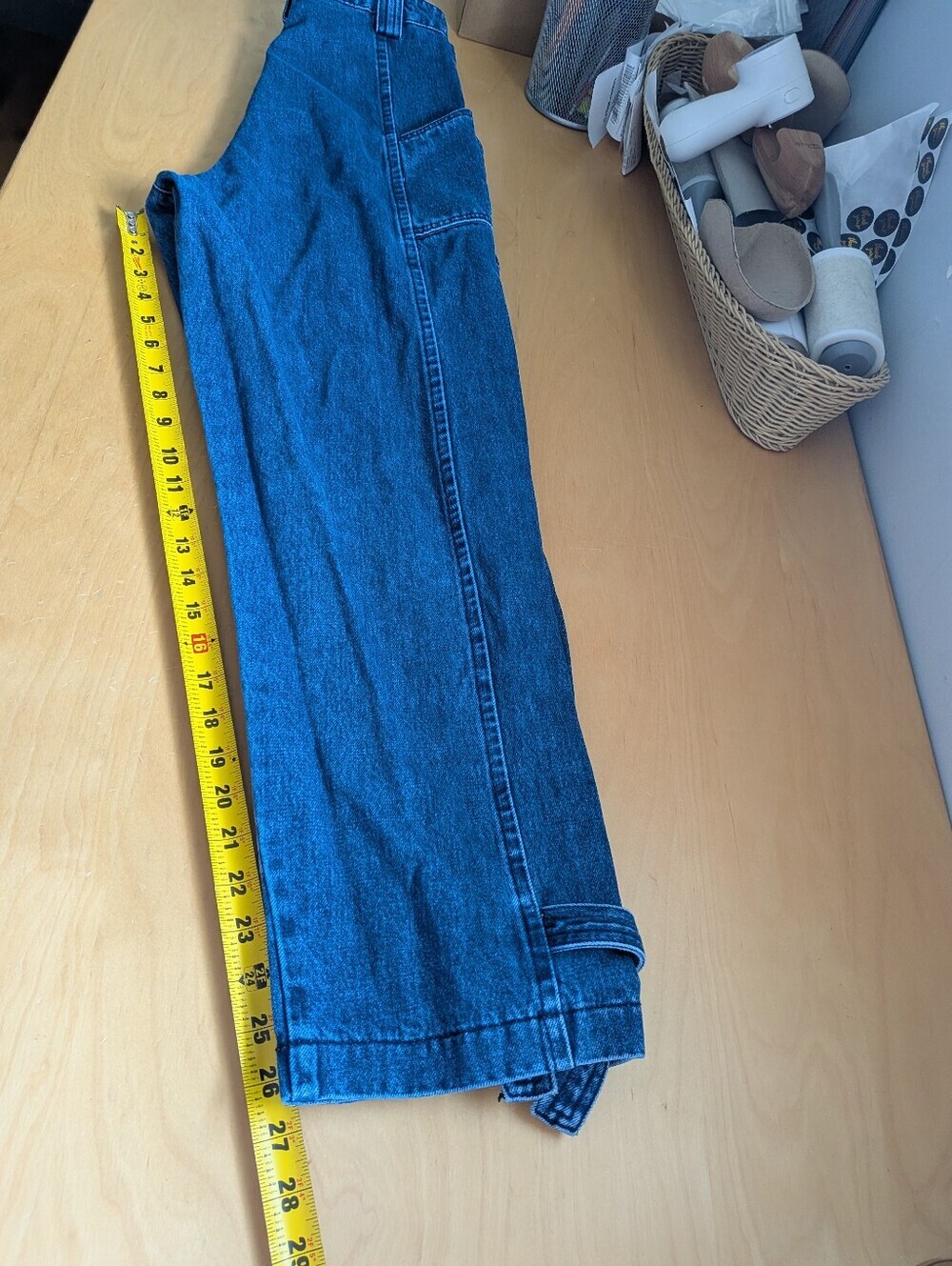 NEON BLONDE Bombshell Jolie High Waist Jeans Women Size 26 100% Cotton Blue - Picture 13 of 14
